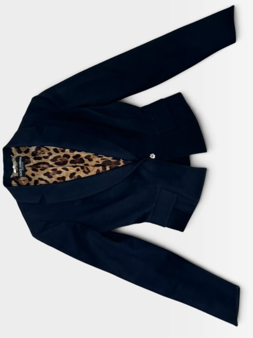 Dolce & Gabbana Blazer Jacket Black Small (IT 40; US 4) - Picture 3 of 13